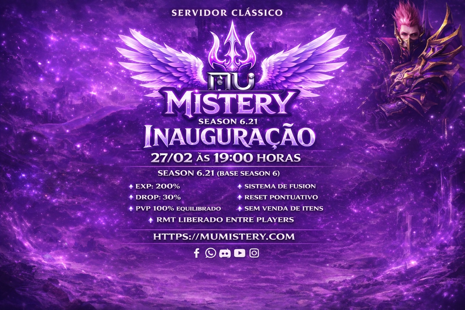 MU MISTERY – INAUGURAÇÃO OFICIAL
